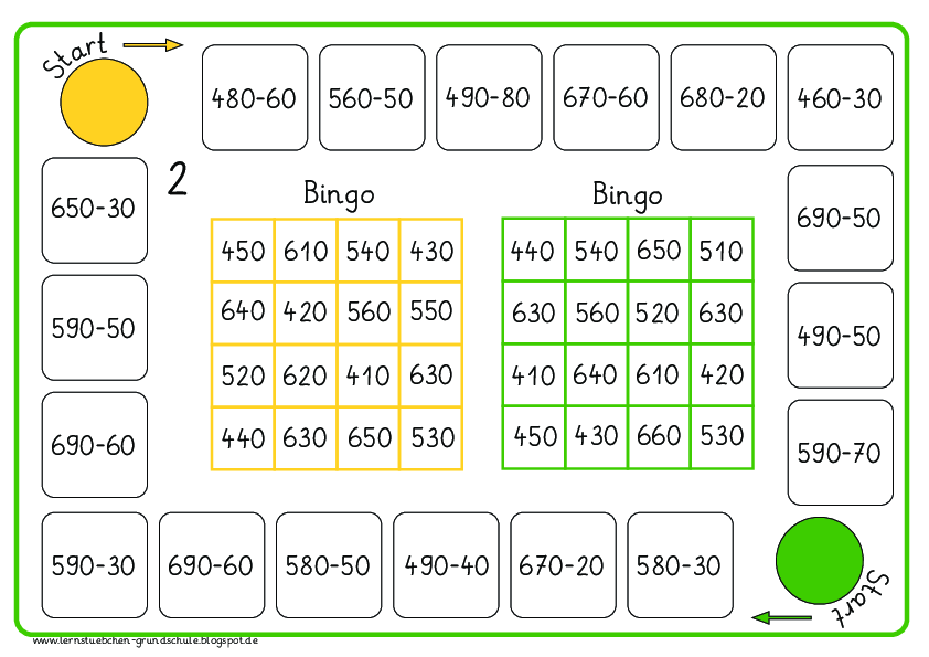 Bingo ZR 1.000 - HZ minus Z mit/ohne HÜ (9/10)